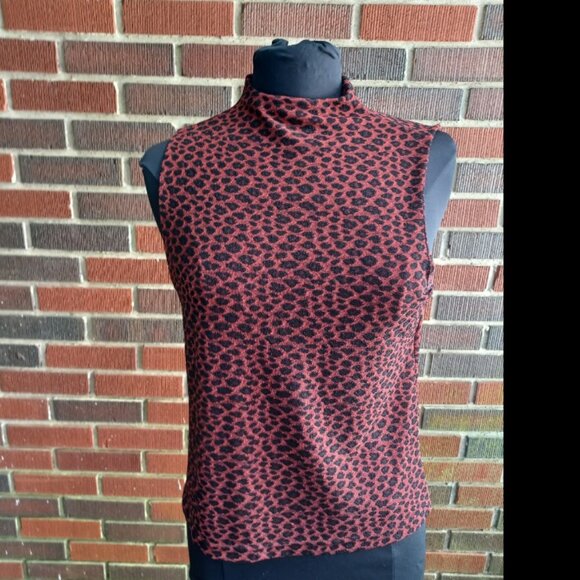 vintage eclectic animal print jacket with tank - Picture 5 of 7